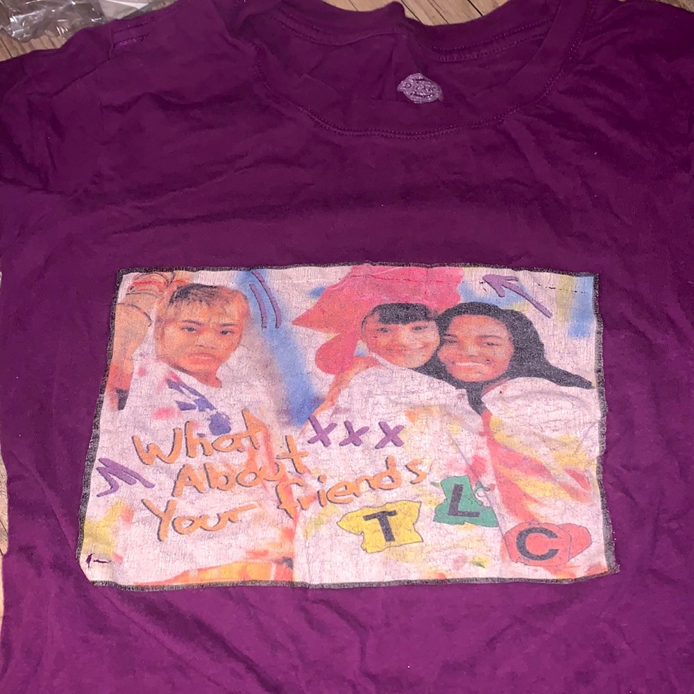 Women’s M TLC what about your friends 90s